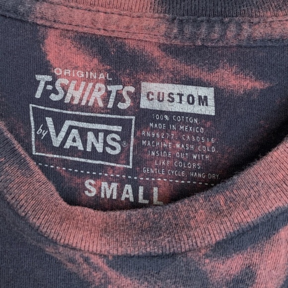 Vans Acid Wash Shirt Size Small Yoda on Pocket Star Wars Tee - Picture 3 of 5